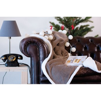 ZERMATT - Coperta in pile e sherpa