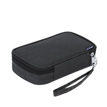 Organizzatore compatto personalizzabile in RPET 600D con tasche elastiche