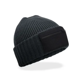 Zip Patch Beanie