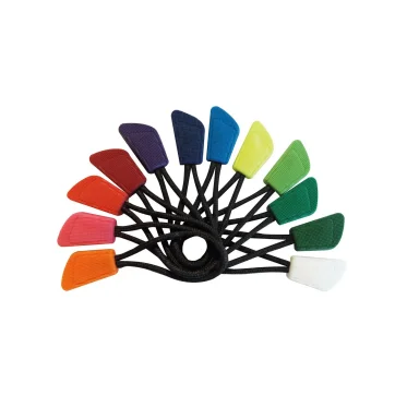 Zip Pull personalizzabili Result 100% poliuretano colorati confezione 10 pezzi