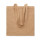 Shopping bag personalizzabile in iuta naturale con manici lunghi resistente