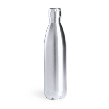 Borraccia termica personalizzabile capacità 850 ml in acciaio inox lucido