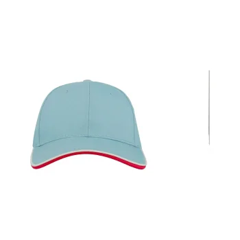 Cappellino baseball personalizzato con logo - Zoom Piping Sandwich