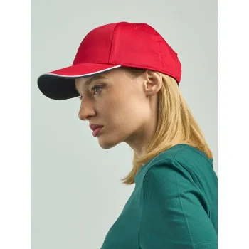 Cappellino baseball personalizzato con logo - Zoom Piping Sandwich