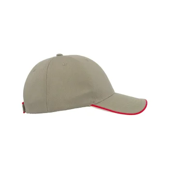 Cappellino baseball personalizzato con logo - Zoom Piping Sandwich