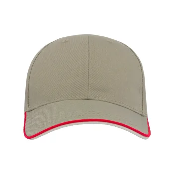 Cappellino baseball personalizzato con logo - Zoom Piping Sandwich