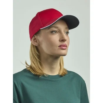 Cappellino baseball personalizzato con logo - Zoom Piping Sandwich