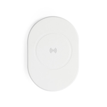 Caricabatterie wireless personalizzabile 10W con base antiscivolo e cavo incluso