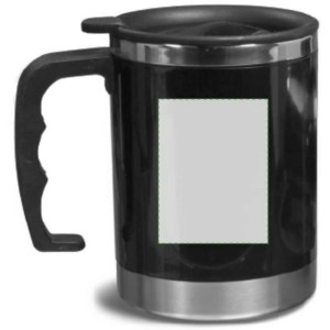 A destra della maniglia