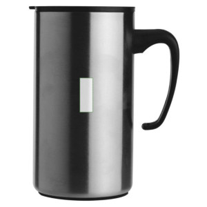 A sinistra della maniglia