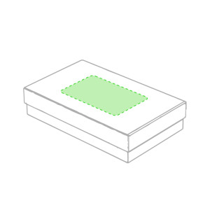 Nella parte superiore della scatola di presentazione