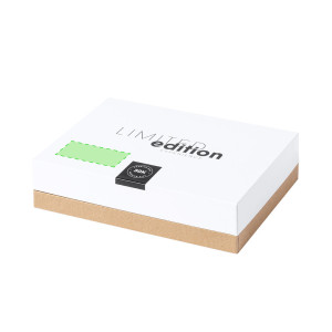 Nella parte superiore della scatola di presentazione