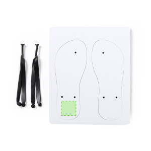 Tallone del sandalo destro