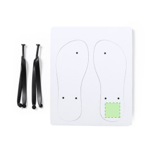 Tallone del sandalo sinistro