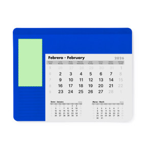 Sul lato sinistro dell'anno