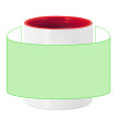 Centrato intorno alla tazza