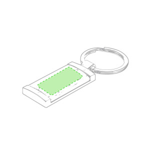 Sulla superficie piana della chiave