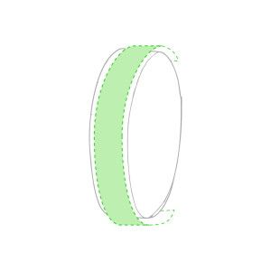 Nel bracciale centrato