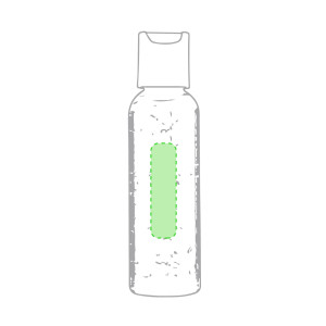 Messo a fuoco sul corpo del contenitore