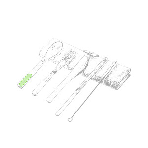 Nel manico di un cucchiaio