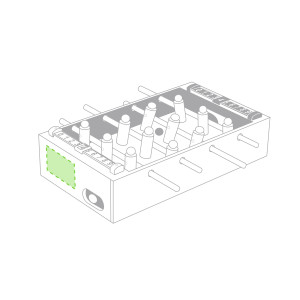 Messo a fuoco sul lato