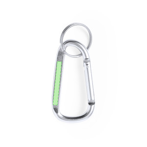 Nella parte piana del moschettone