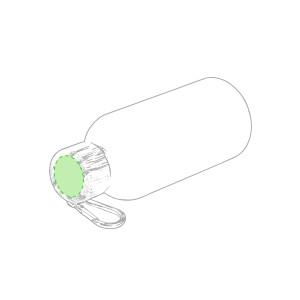 Sul lato del tappo del tamburo