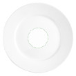 on the saucer