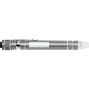 Vicino al clip, scrittura mancina