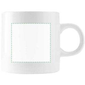 A sinistra della maniglia