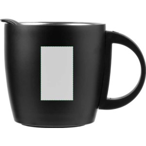 A sinistra della maniglia