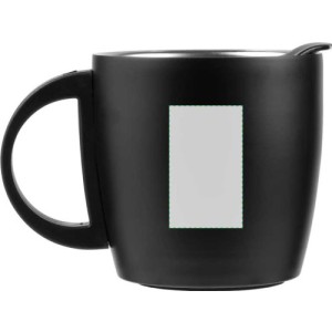 A destra della maniglia