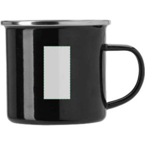 A destra della maniglia