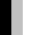 black/silver/white