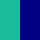 VERDE TROPICALE/BLU NAVY