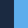oxford navy/hawiian blue
