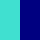 turqoise blue/navy