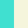turquoise/beige