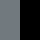 steel/black