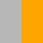 grey melange / orange