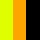fluo yellow/orange/black