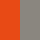 burnt-orange/silver