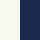 soft white/french navy